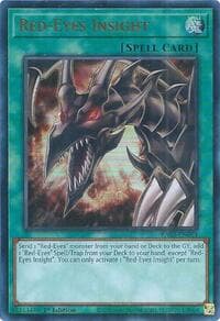 Red-Eyes Insight (UR) - Quarter Century Bonanza - YuGiOh card