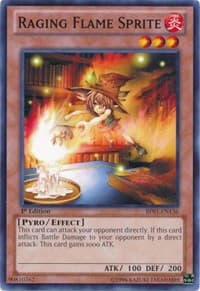 Raging Flame Sprite - Battle Pack: Epic Dawn - YuGiOh card