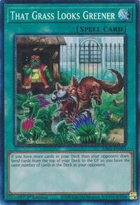 That Grass Looks Greener (PCR) - Quarter Century Bonanza - YuGiOh card