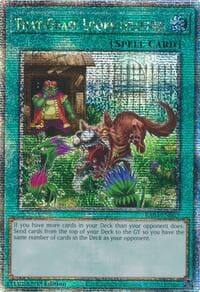 That Grass Looks Greener (Quarter Century Secret Rare) - Quarter Century Bonanza - YuGiOh card