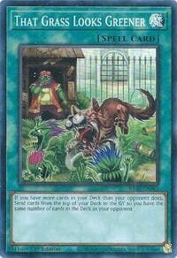 That Grass Looks Greener - Quarter Century Bonanza - YuGiOh card
