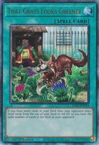 That Grass Looks Greener (PUR) - Quarter Century Bonanza - YuGiOh card
