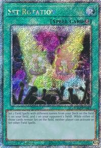Set Rotation (Platinum Secret Rare) - Quarter Century Bonanza - YuGiOh card