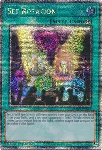 Set Rotation (Quarter Century Secret Rare) - Quarter Century Bonanza - YuGiOh card