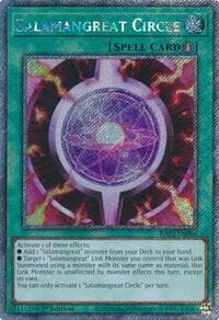Salamangreat Circle (Platinum Secret Rare) - Quarter Century Bonanza - YuGiOh card