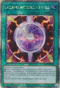 Salamangreat Circle (Quarter Century Secret Rare) - Quarter Century Bonanza - YuGiOh card