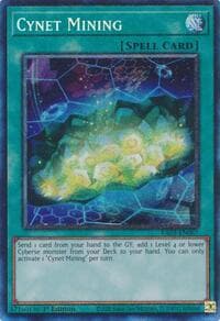 Cynet Mining (PCR) - Quarter Century Bonanza - YuGiOh card