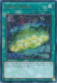 Cynet Mining (UR) - Quarter Century Bonanza - YuGiOh card
