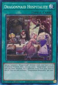 Dragonmaid Hospitality (PCR) - Quarter Century Bonanza - YuGiOh card