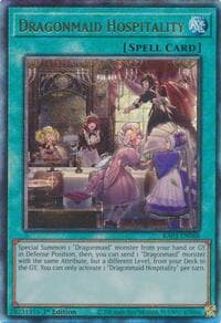 Dragonmaid Hospitality (PUR) - Quarter Century Bonanza - YuGiOh card
