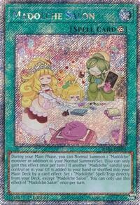 Madolche Salon (Platinum Secret Rare) - Quarter Century Bonanza - YuGiOh card