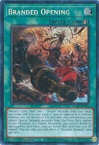 Branded Opening (Secret Rare) - Quarter Century Bonanza - YuGiOh card