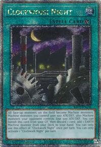 Clockwork Night (Quarter Century Secret Rare) - Quarter Century Bonanza - YuGiOh card