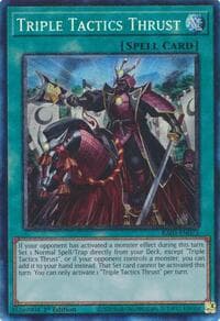 Triple Tactics Thrust (PCR) - Quarter Century Bonanza - YuGiOh card