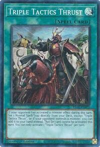 Triple Tactics Thrust - Quarter Century Bonanza - YuGiOh card