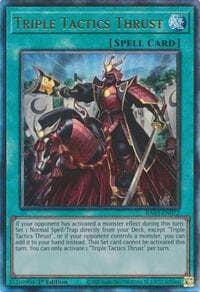 Triple Tactics Thrust (PUR) - Quarter Century Bonanza - YuGiOh card