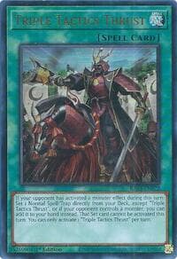 Triple Tactics Thrust (UR) - Quarter Century Bonanza - YuGiOh card