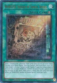 WANTED: Seeker of Sinful Spoils (UR) - Quarter Century Bonanza - YuGiOh card