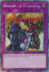 Rivalry of Warlords (Platinum Secret Rare) - Quarter Century Bonanza - YuGiOh card