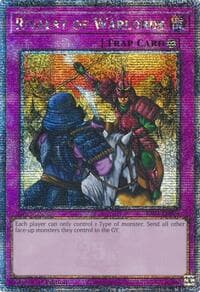 Rivalry of Warlords (Quarter Century Secret Rare) - Quarter Century Bonanza - YuGiOh card