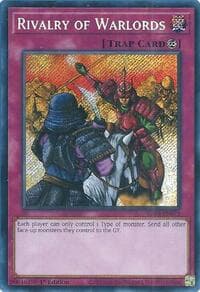 Rivalry of Warlords (Secret Rare) - Quarter Century Bonanza - YuGiOh card