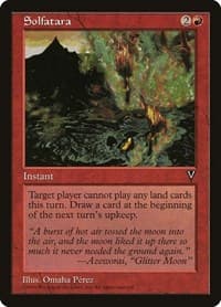 Solfatara - Visions - Magic: The Gathering card