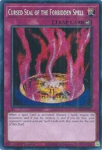 Cursed Seal of the Forbidden Spell (Secret Rare) - Quarter Century Bonanza - YuGiOh card