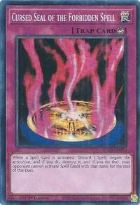 Cursed Seal of the Forbidden Spell - Quarter Century Bonanza - YuGiOh card