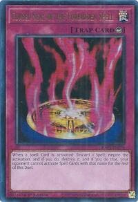Cursed Seal of the Forbidden Spell (UR) - Quarter Century Bonanza - YuGiOh card