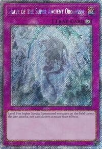 Grave of the Super Ancient Organism (Platinum Secret Rare) - Quarter Century Bonanza - YuGiOh card