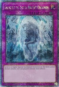 Grave of the Super Ancient Organism (Quarter Century Secret Rare) - Quarter Century Bonanza - YuGiOh card