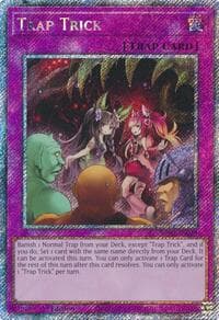 Trap Trick (Platinum Secret Rare) - Quarter Century Bonanza - YuGiOh card