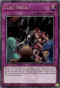 Trap Trick (Quarter Century Secret Rare) - Quarter Century Bonanza - YuGiOh card