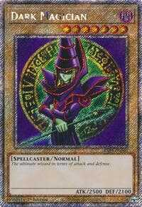 Dark Magician (Platinum Secret Rare) - Quarter Century Bonanza - YuGiOh card
