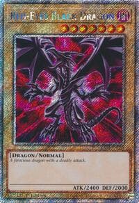 Red-Eyes Black Dragon (Platinum Secret Rare) - Quarter Century Bonanza - YuGiOh card