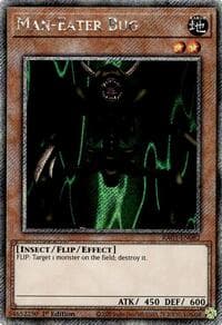 Man-Eater Bug (Platinum Secret Rare) - Quarter Century Bonanza - YuGiOh card