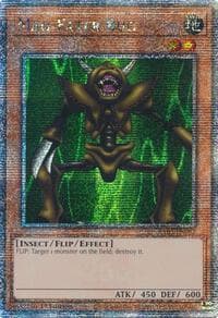 Man-Eater Bug (Quarter Century Secret Rare) - Quarter Century Bonanza - YuGiOh card