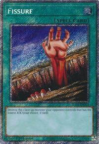 Fissure (Platinum Secret Rare) - Quarter Century Bonanza - YuGiOh card