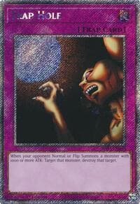 Trap Hole (Platinum Secret Rare) - Quarter Century Bonanza - YuGiOh card