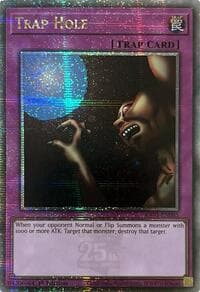 Trap Hole (Quarter Century Secret Rare) - Quarter Century Bonanza - YuGiOh card