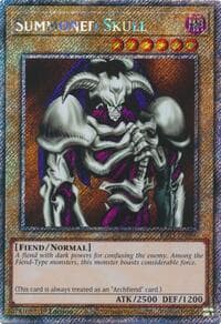Summoned Skull (Platinum Secret Rare) - Quarter Century Bonanza - YuGiOh card