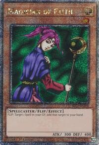 Magician of Faith (Quarter Century Secret Rare) - Quarter Century Bonanza - YuGiOh card