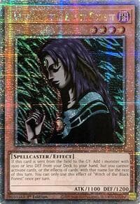 Witch of the Black Forest (Quarter Century Secret Rare) - Quarter Century Bonanza - YuGiOh card