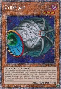 Cyber Jar (Platinum Secret Rare) - Quarter Century Bonanza - YuGiOh card