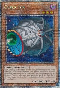 Cyber Jar (Quarter Century Secret Rare) - Quarter Century Bonanza - YuGiOh card