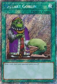 Upstart Goblin (Platinum Secret Rare) - Quarter Century Bonanza - YuGiOh card