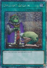 Upstart Goblin (Quarter Century Secret Rare) - Quarter Century Bonanza - YuGiOh card