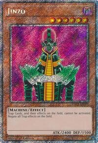 Jinzo (Platinum Secret Rare) - Quarter Century Bonanza - YuGiOh card