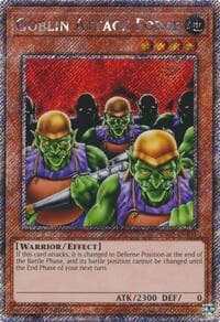 Goblin Attack Force (Platinum Secret Rare) - Quarter Century Bonanza - YuGiOh card