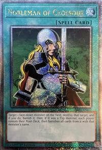 Nobleman of Crossout (Quarter Century Secret Rare) - Quarter Century Bonanza - YuGiOh card